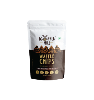 Wafle Chips (Dark Chocolate Drizzle & Sea Salt)